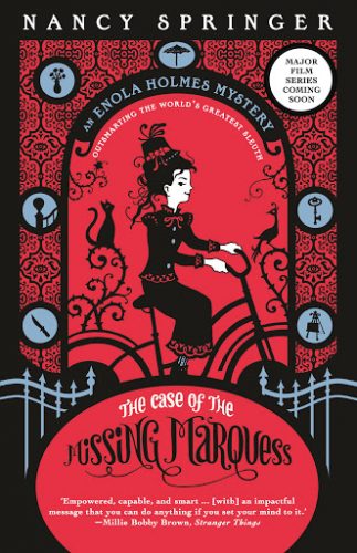 Book cover: out The case of the missing marquess: Enola Holmes 1