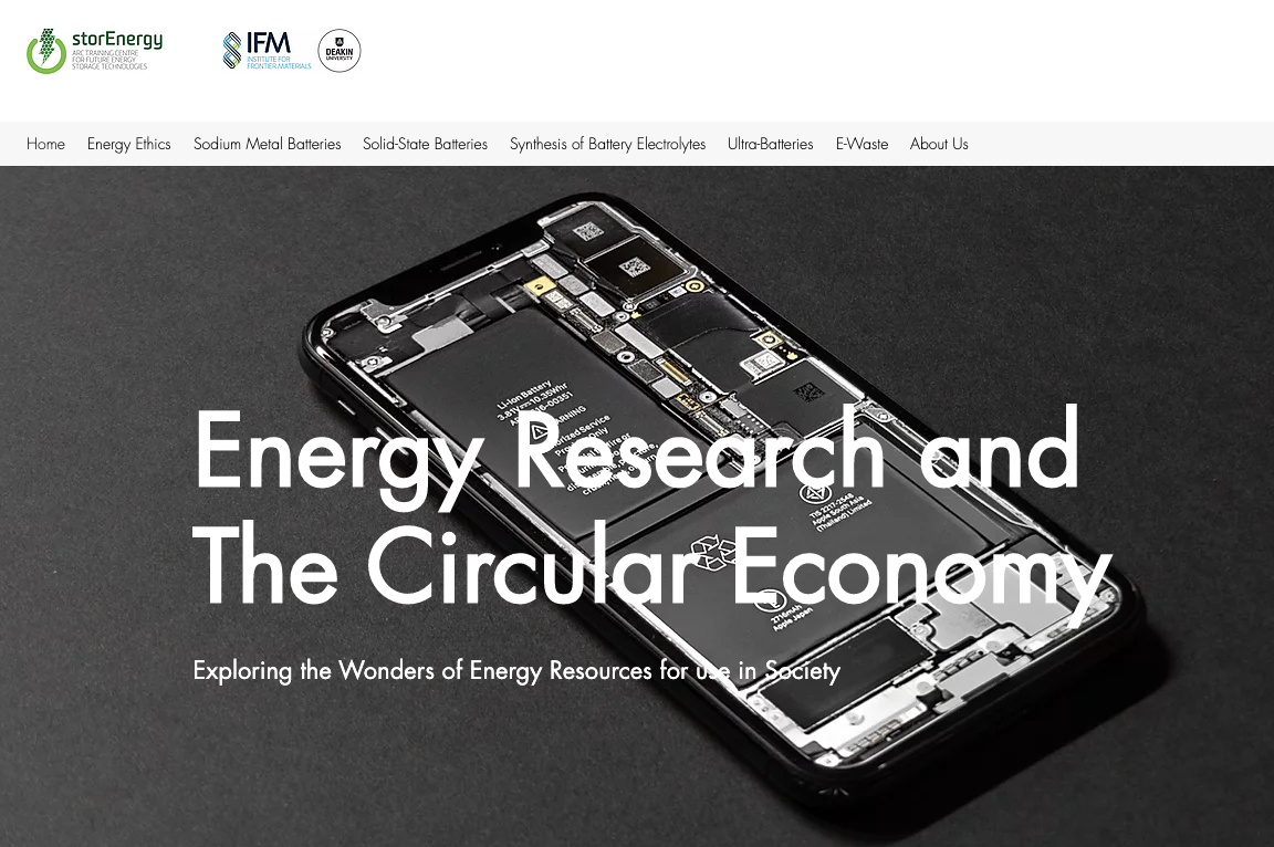 Energy Research and the Circular Economy