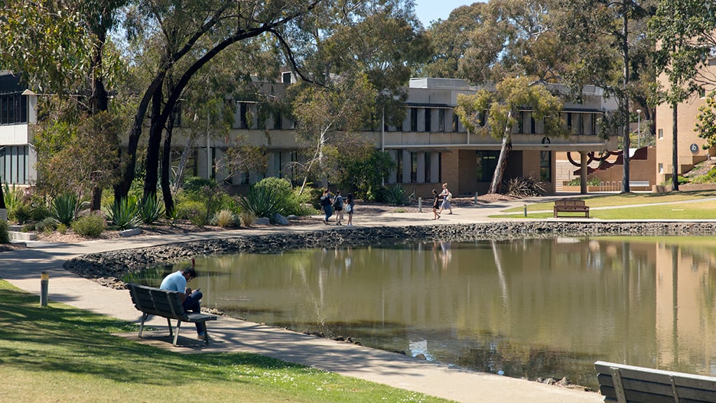 Exterior shot of Waurn Ponds Campus