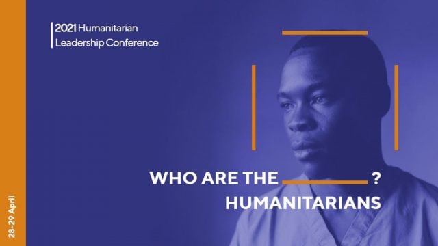 2021 Humanitarian Leadership Conference branding