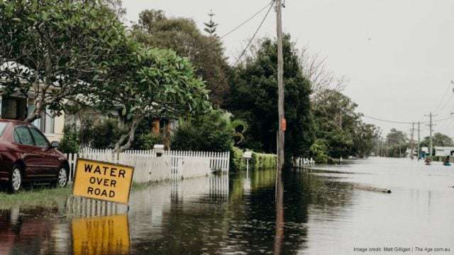 Flooding in Port Macquarie, NSW