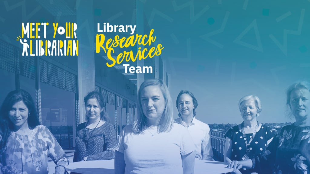 Deakin Library's Research Services team