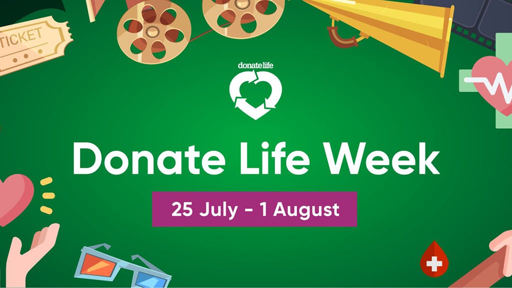 Donate Life Week 25 July to 1 August