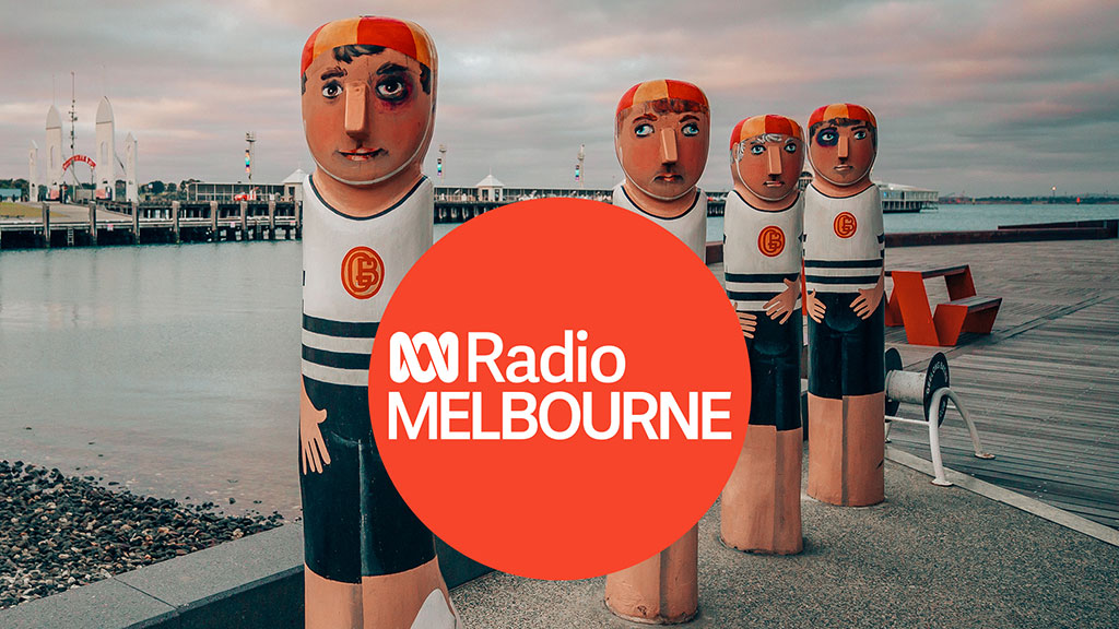 ABC Radio Melbourne icon on Geelong Waterfront image