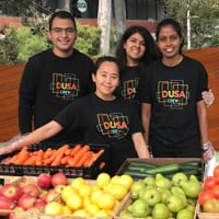 The DUSA Food Pantry team
