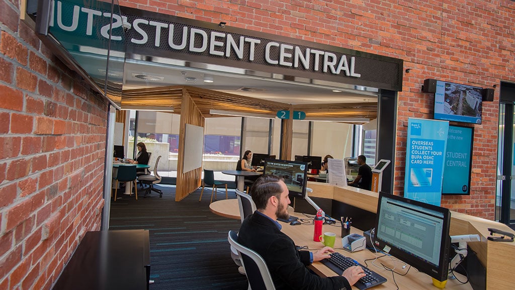 Student Central at Burwood Campus
