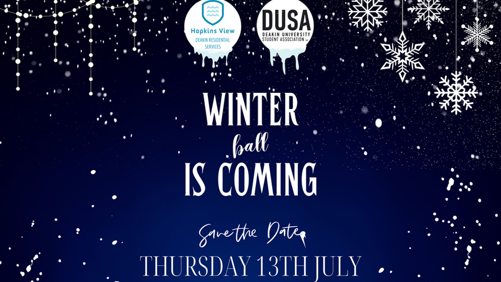 DUSA Warrnambool Winter Ball branding