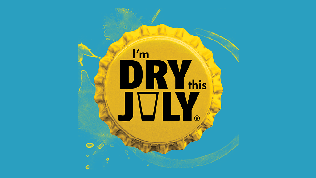 Dry July 2023 branding
