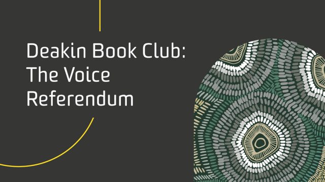 Deakin Book Club: The Voice Referendum