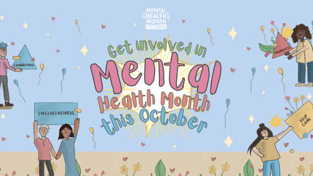 Get involved in Mental Health Month this October