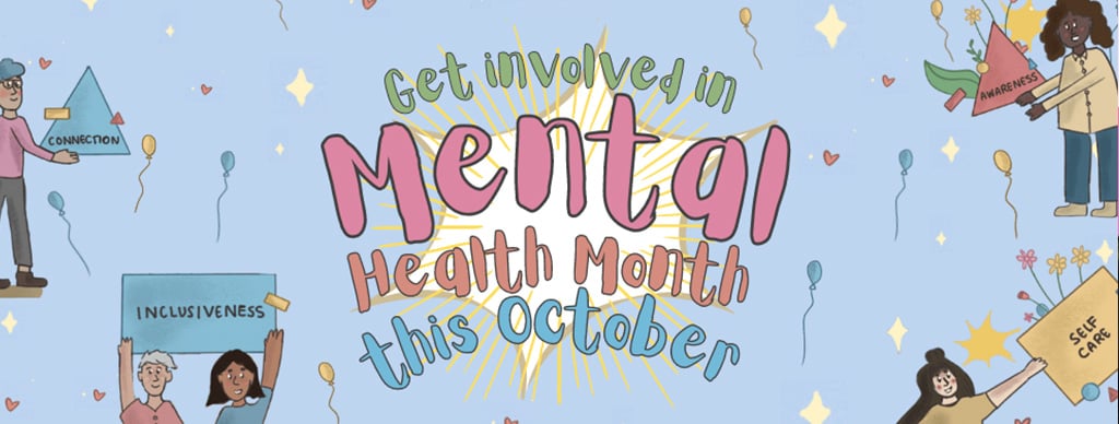 Get involved in Mental Health Month this October