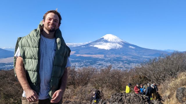 Student Max in Japan