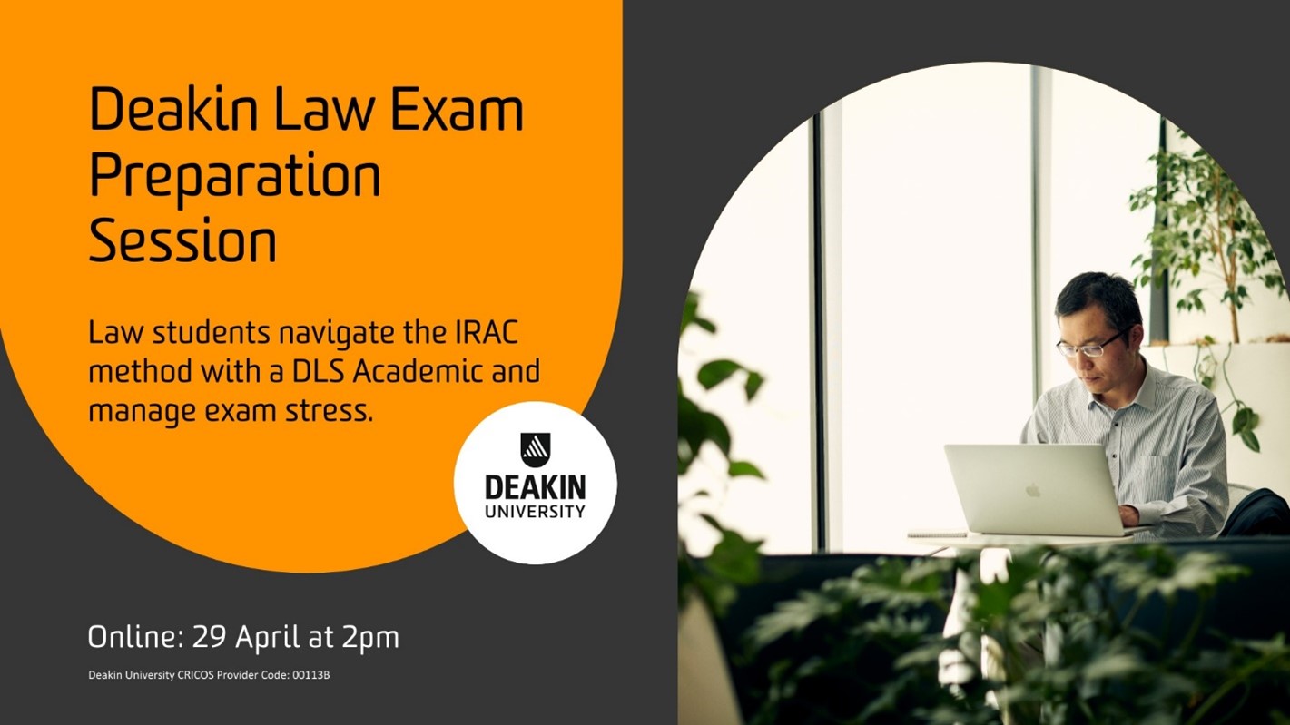 2024 Trimester 1 Deakin Law Exam Preparation – Deakin Life