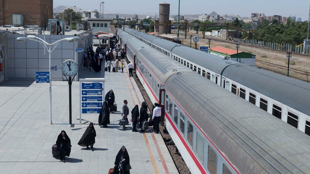 Train station in Iran