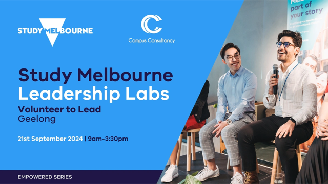 Study Melbourne Leadership Labs Volunteer to Lead (Geelong)