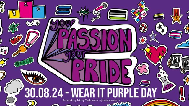 Wear it Purple 2024 branding