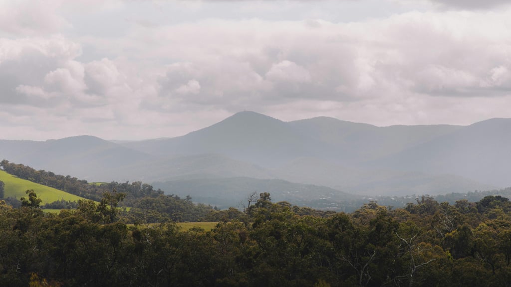 View of mountains