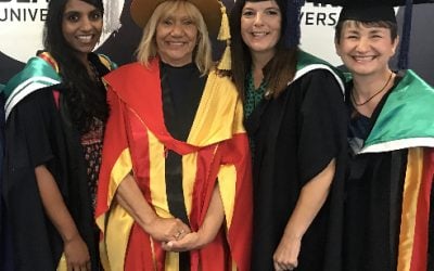 Aunty Geraldine Atkinson receives honorary doctorate
