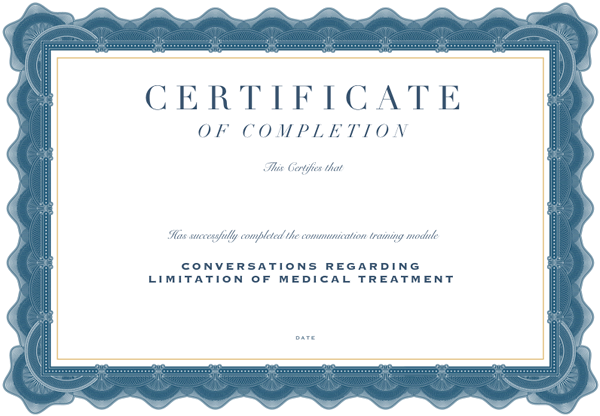 Module 1 - Certificate of Completion