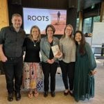 WLC Roots launch team with Kris